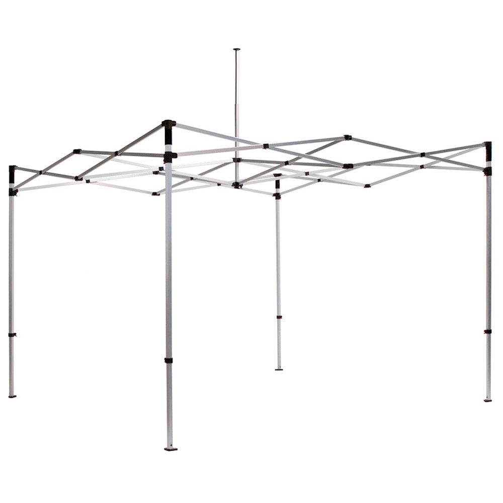 ONE CHOICE® 10ft Aluminum Canopy Tent — Graphic Package / Black Trim